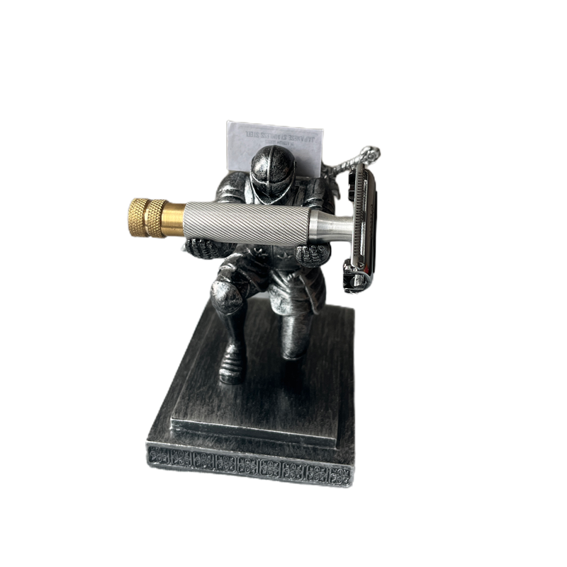 Resin Executor Knight Soldier Razor Holder with Magnet