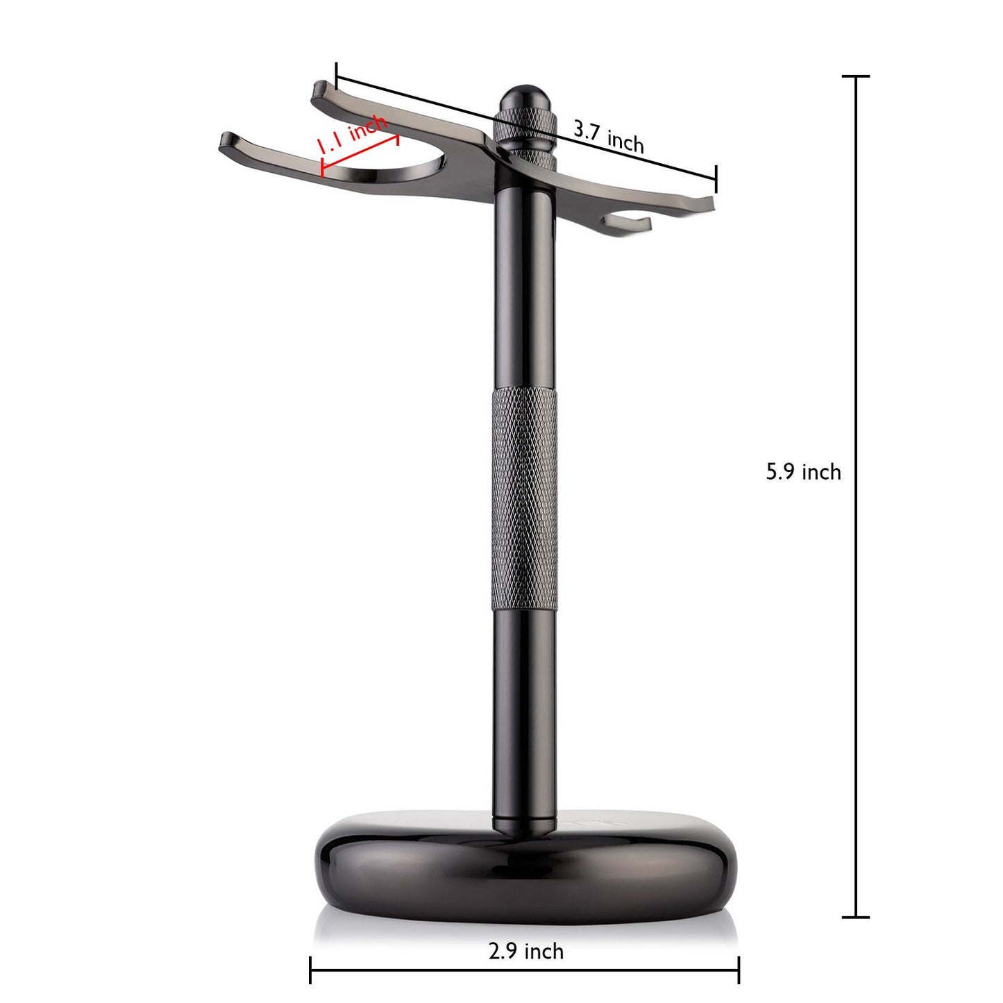 Safety Razor Stand - Razor Holder and Shaving Brush Stand to Prolong the Life of Your Razor - Weighted Bottom for Extra Stability