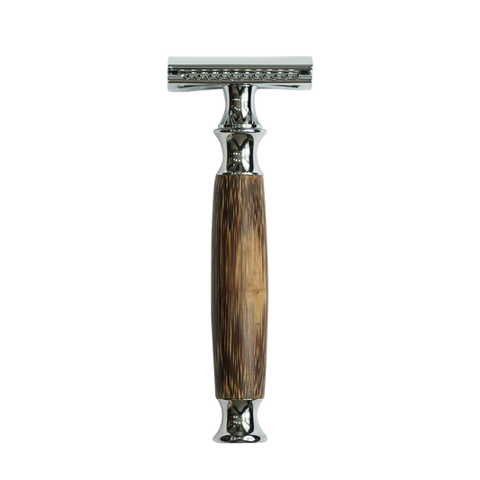 Eco-friendly Bamboo D.E. Safety Razor FSR225